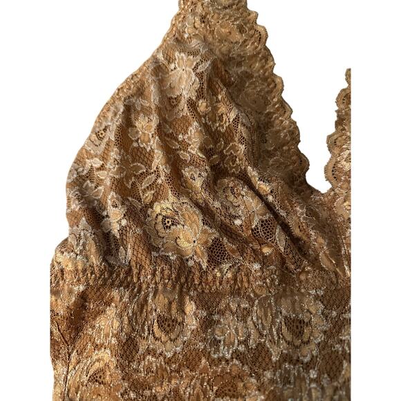 Cosabella - Pret A Porter Curvy Longline Bralette - XL - Sahara/Taaja Mango - Picture 8 of 10